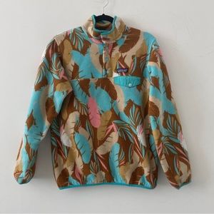 Women’s Patagonia Lightweight Synchilla Snap-T Fleece Pullover Jacket Size M